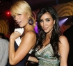 Kim Kardashian and Paris Hilton